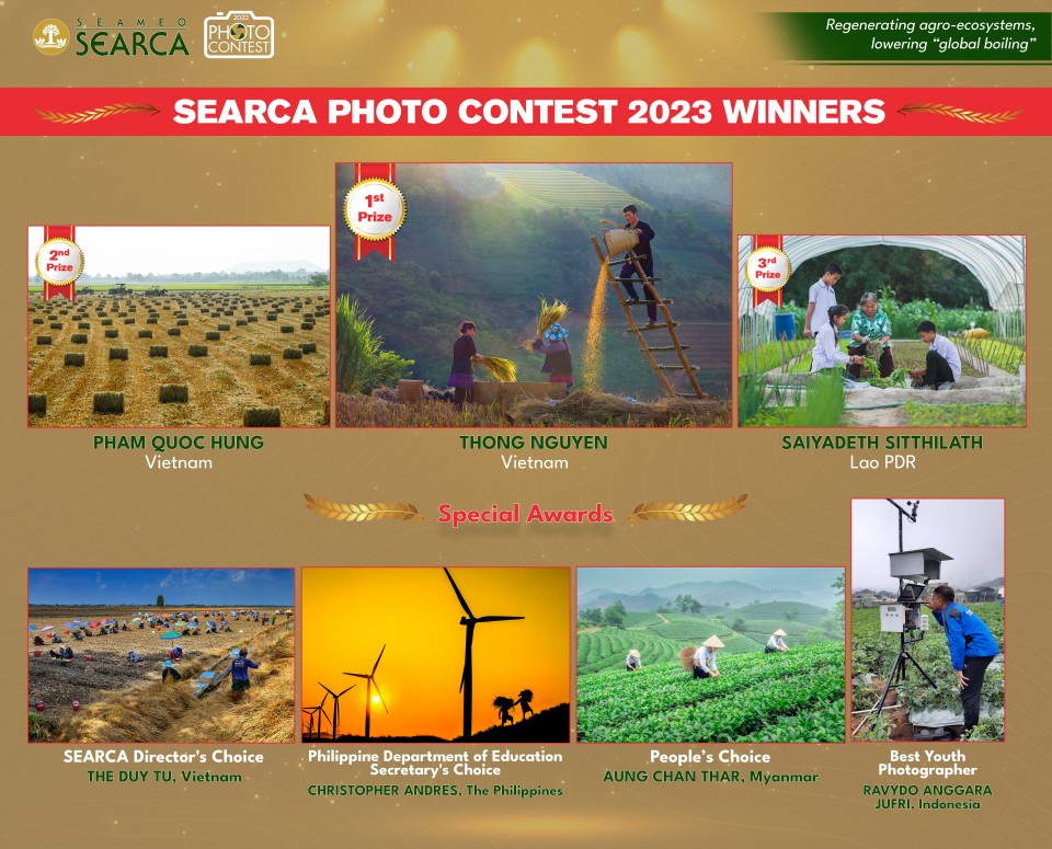 17th SEARCA Photo Contest winners declared