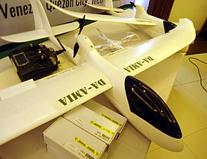 Unmanned Aerial Vehicle (AUV) developed under AMIA Project 1