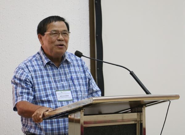 Dr. Agustin B. Molina, Jr., Bioversity International Honorary Research Fellow and Regional Coordinator for Asia and the Pacific Commodities System and Genetic Resources Programme 