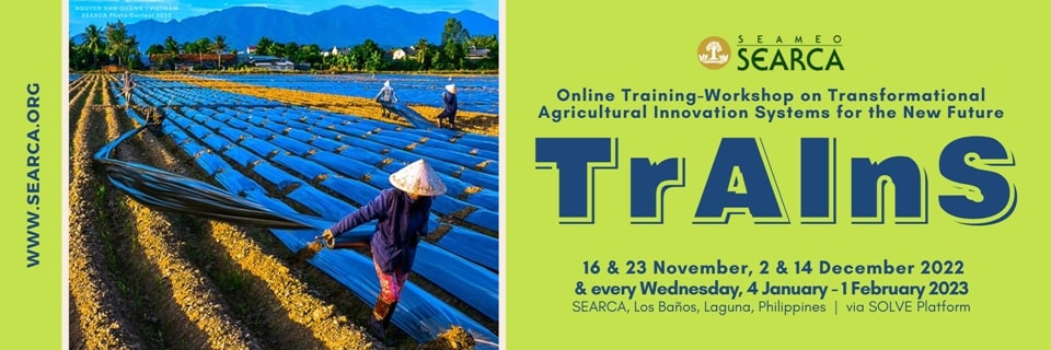 Online Training-Workshop on Transformational Agricultural Innovation Systems for the New Future (TrAInS)