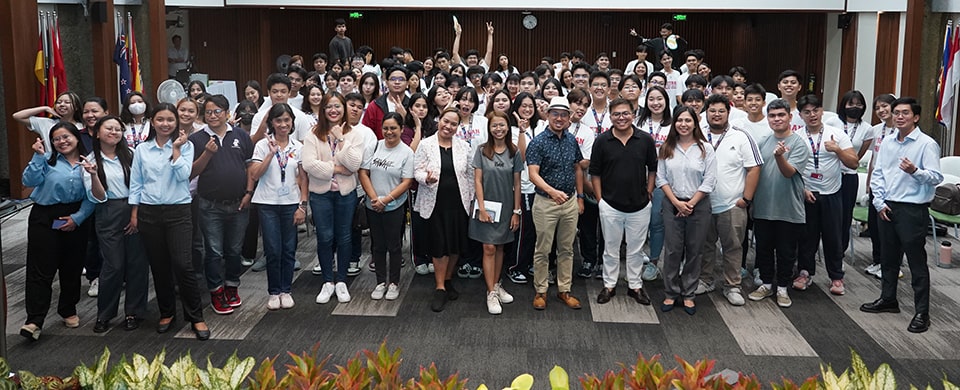 SEARCA Sowing Seeds sparks interest in agri career among 175 Letran Calamba SHS students