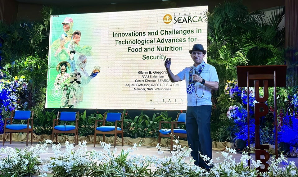 SEARCA Center Director highlights food and nutrition technological innovations at APAMS 2024