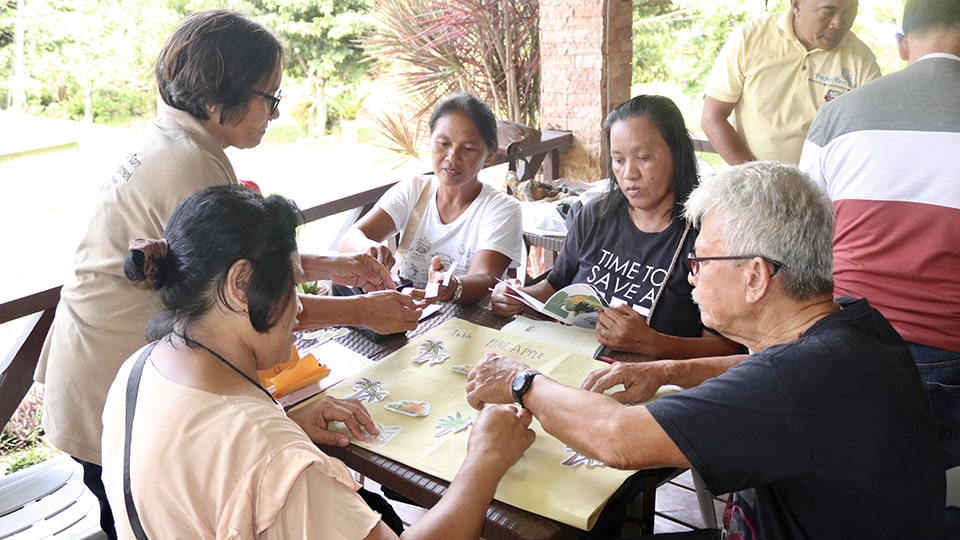 Coconut farmers from Pitogo, Macalelon, and Catanauan design intercropping strategies tailored to their one-hectare plots.