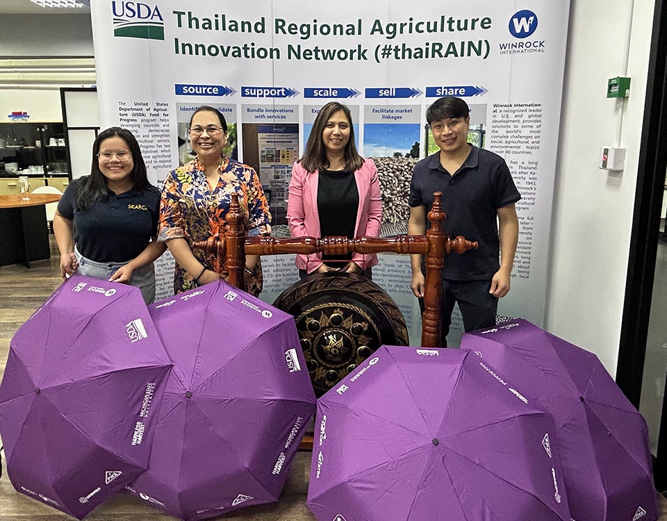 Thailand RAIN project staff tapped in SEARCA agri career orientation