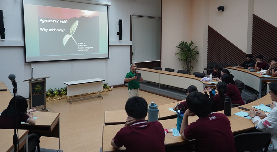 Reedley International School STEM students explore youth-driven agri-innovation at SEARCA Sowing Seeds