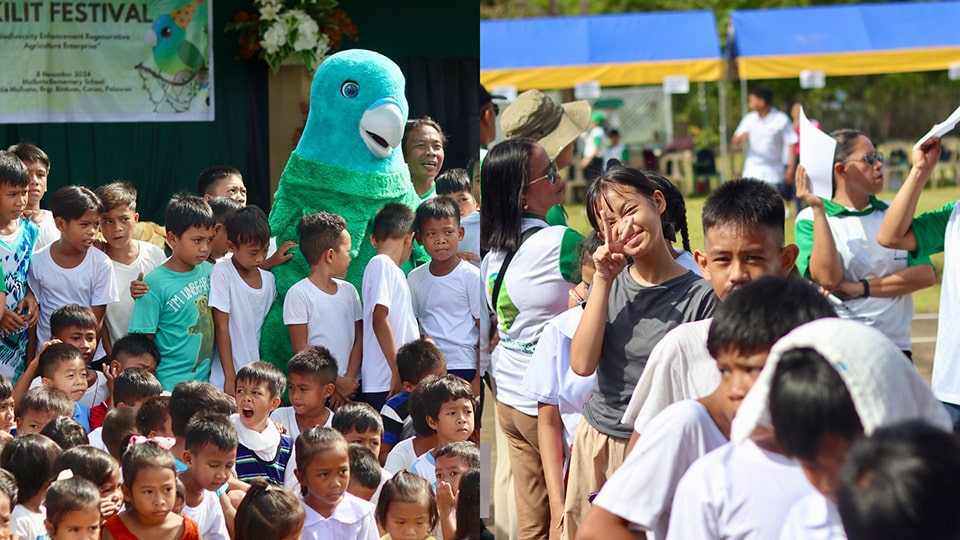 Students and teachers during the celebration of the 5th Kilit Festival held at Malbato Elementary School.