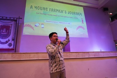 GenZ farmer inspires fellow youth to explore agri at SEARCA Sowing Seeds