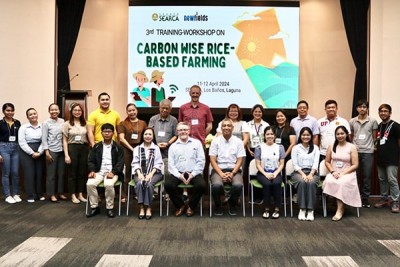 SEARCA and Newfields conduct the third training-workshop on carbon farming