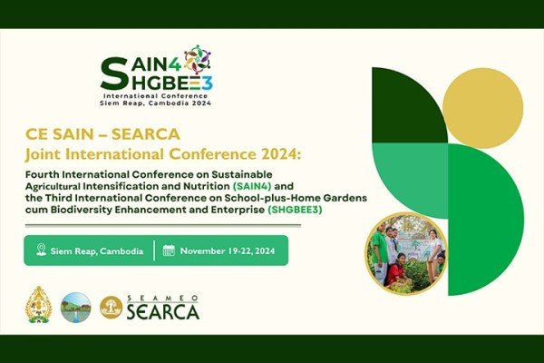 SEARCA and CE SAIN organize joint int'l conference on sustainable agri-biodiversity and food security